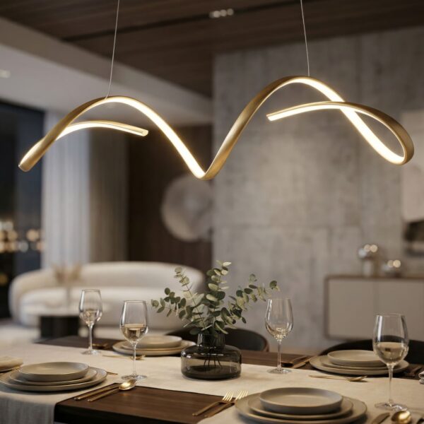 Lampara techo Uter Gold